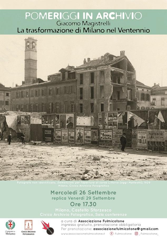 Sito Ufficiale Castello Sforzesco Pomeriggi in Archivio. Terza